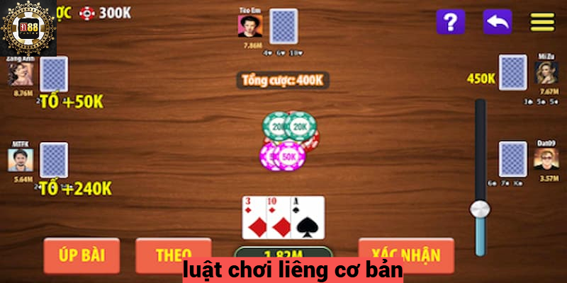 Luật chơi bài Liêng cơ bản